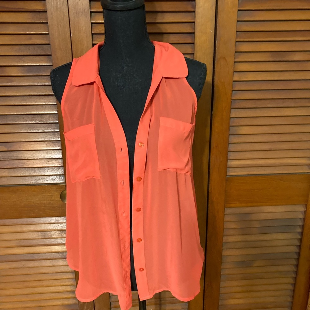 Decree sheer blouse.